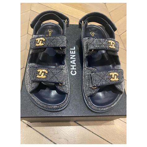 how much are the chanel dad sandals|Chanel dad sandals for sale.